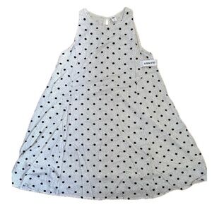 Old Navy Women’s Black Polka Dots Tank Dress